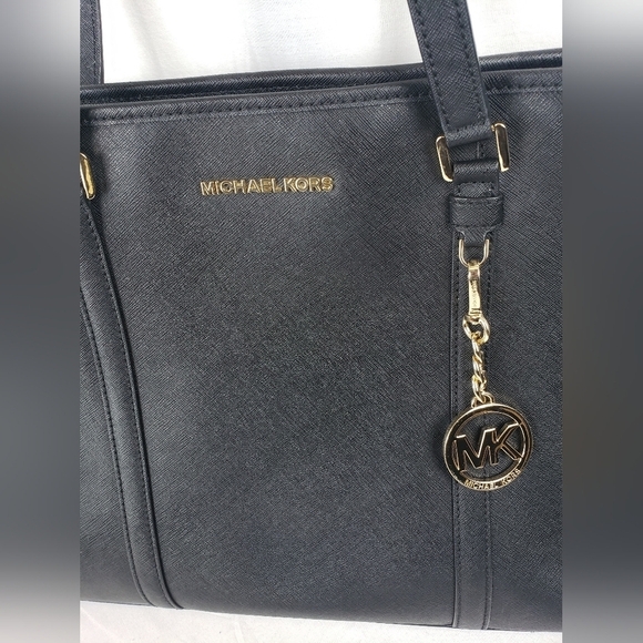 Michael Kors Black Large Tote/Laptop Carrier - Picture 5 of 11